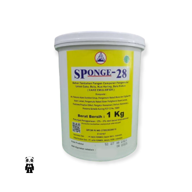 

Sponge-28 SP Pengembang Kue 1Kg Cake Emulsifier