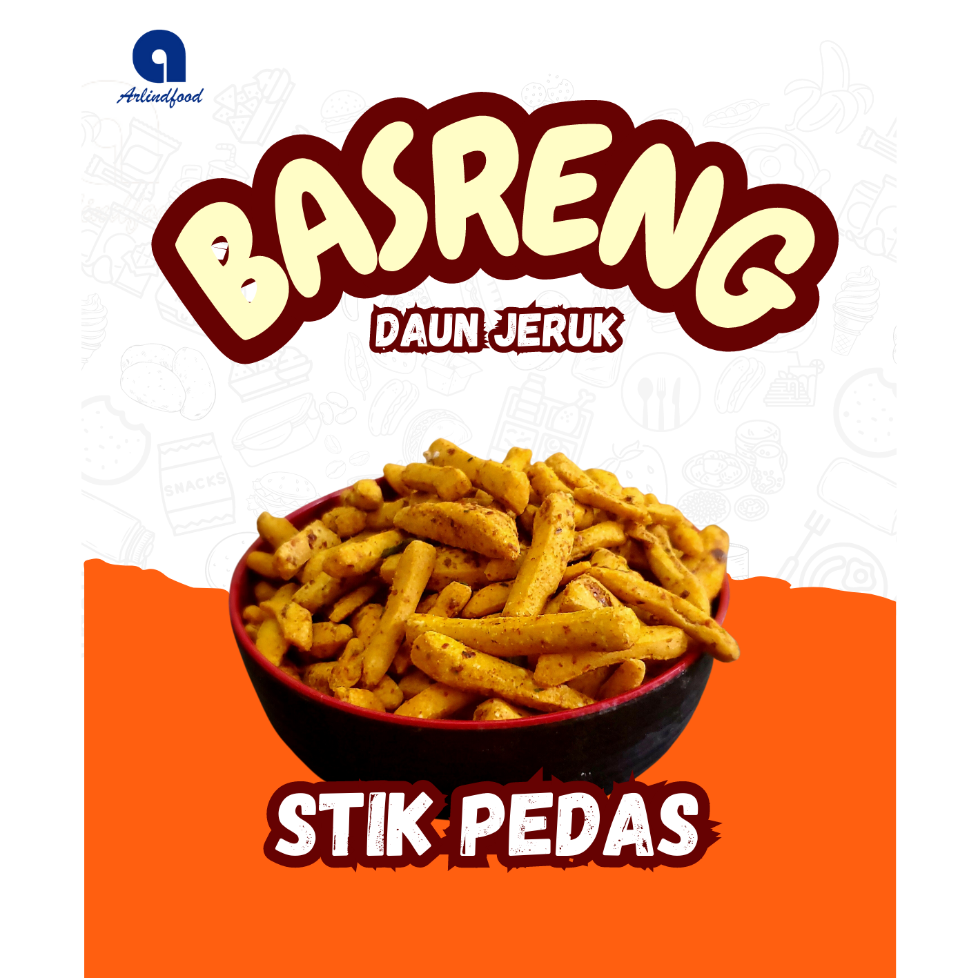

BASRENG DAUN JERUK PEDAS PAMAN (100gr)
