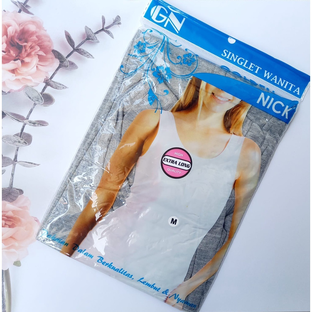 Kaos Dalam Singlet Kamisol Wanita Golden Nick