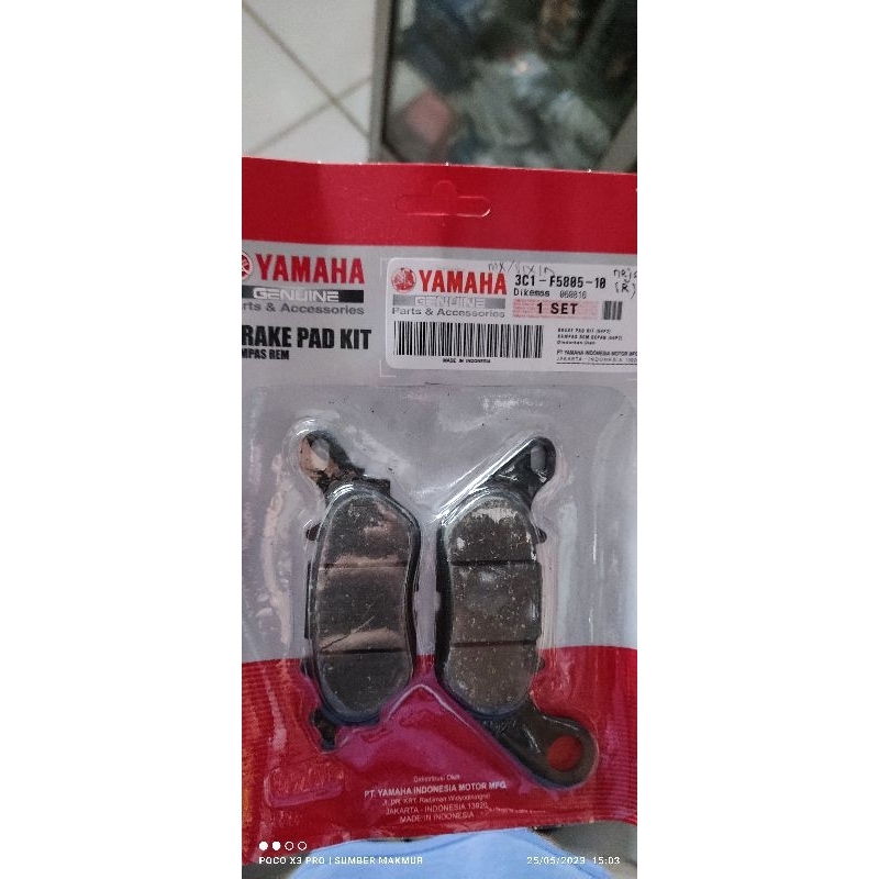 kampas rem belakang nmax