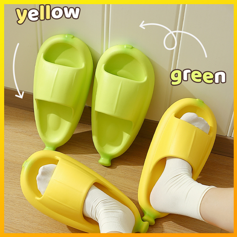 Sendal kamar mandi anti selip perempuan terbaru Sandal slop wanita kekinian jelly murah viral 2023