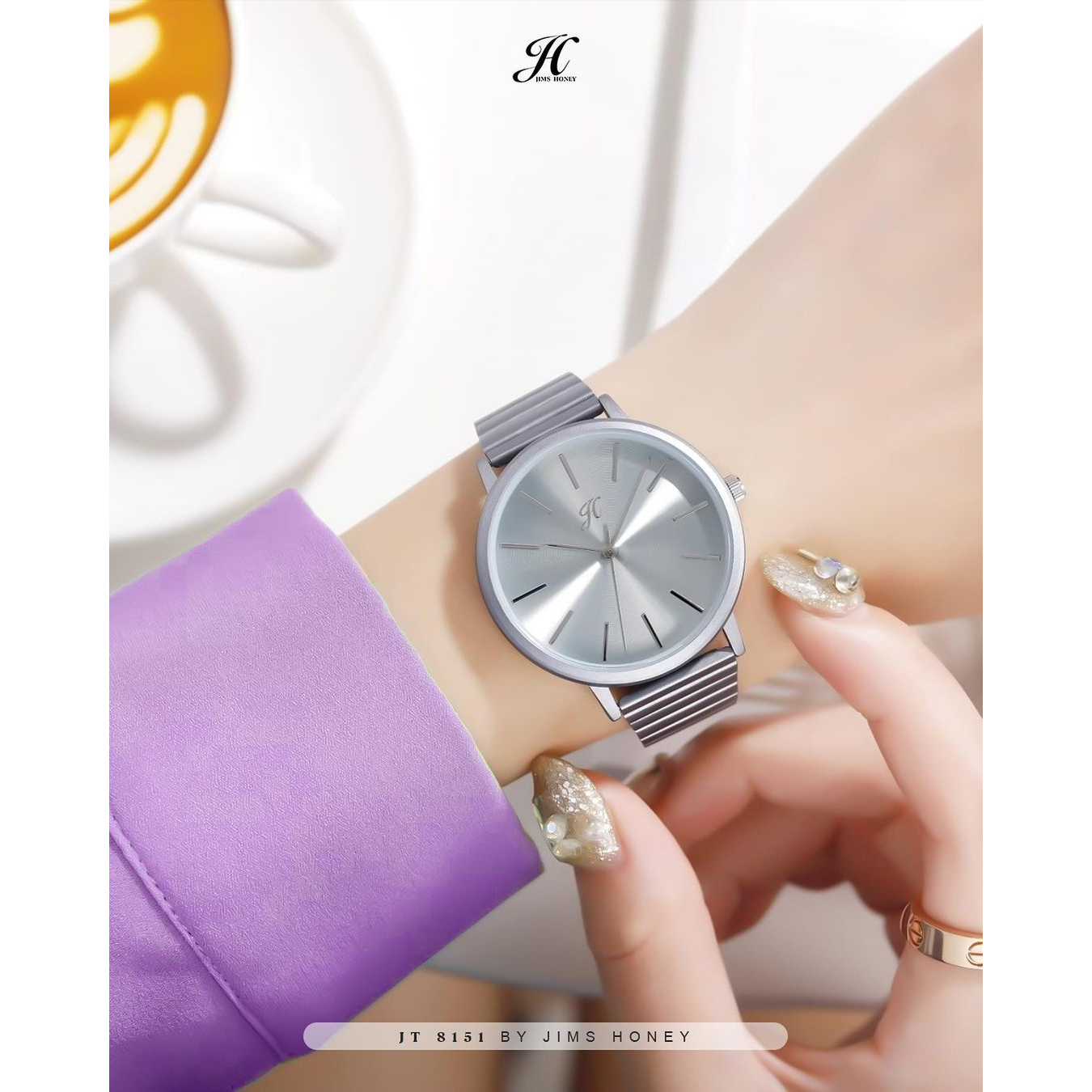 JIMS HONEY PEKANBARU -  JT 8151 - JAM TANGAN WANITA