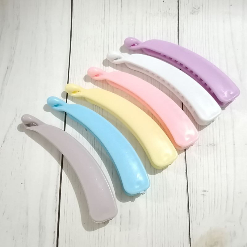 Jepit Rambut Korea Model Pisang Pastel Jepitan Rambut Korea Dewasa Jepit Rambut Pita Kualitas Impor