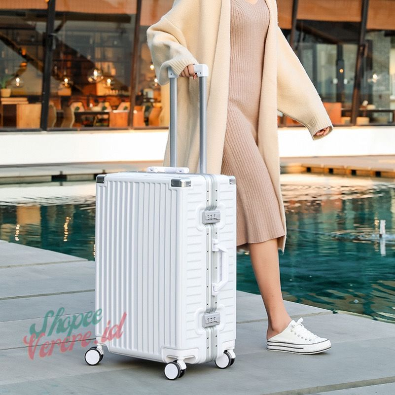 Koper Parkson Series 20 Inch Size Cabin dan 24 Inch Size Bagasi Koper Cabin TSA Lock Frame Aluminium SuitCase Koper Anti Pecah