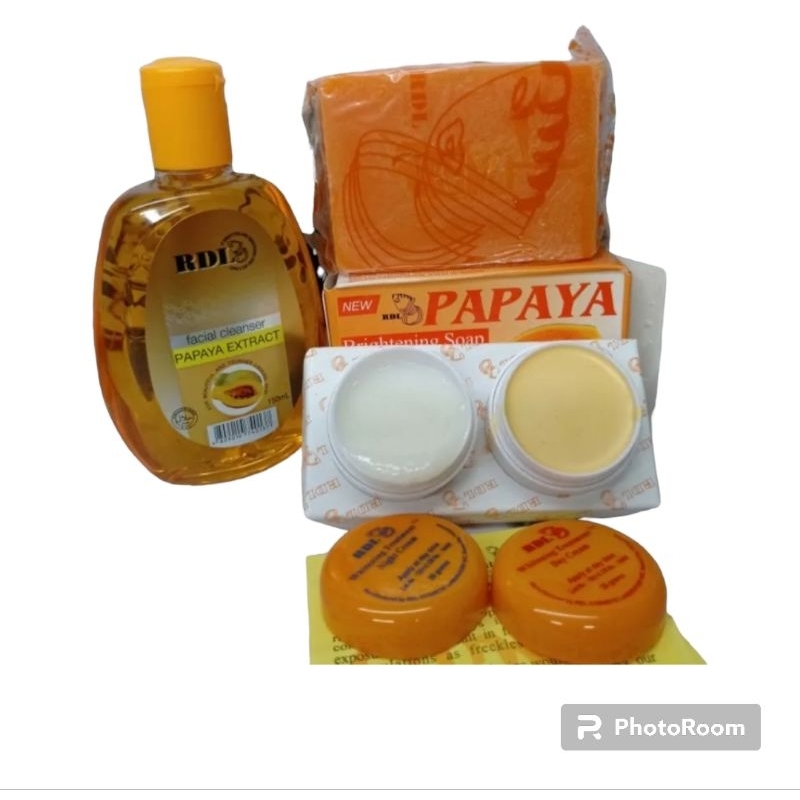 Pqket Cream RDL 8hari 4in1//Cream RDL+Cleanser+Sabun//Paket Cream Perawatan Wajah Original