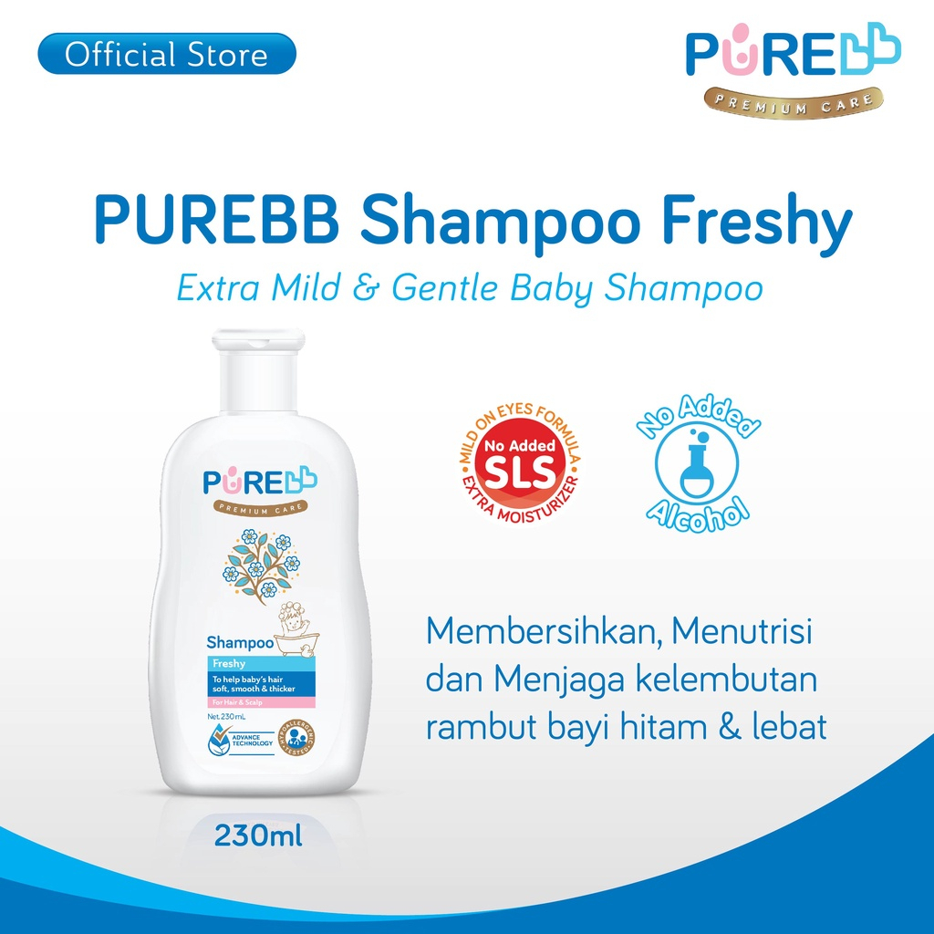 Pure Baby Shampoo 230ml / Perawatan Rambut Bayi&amp;Anak