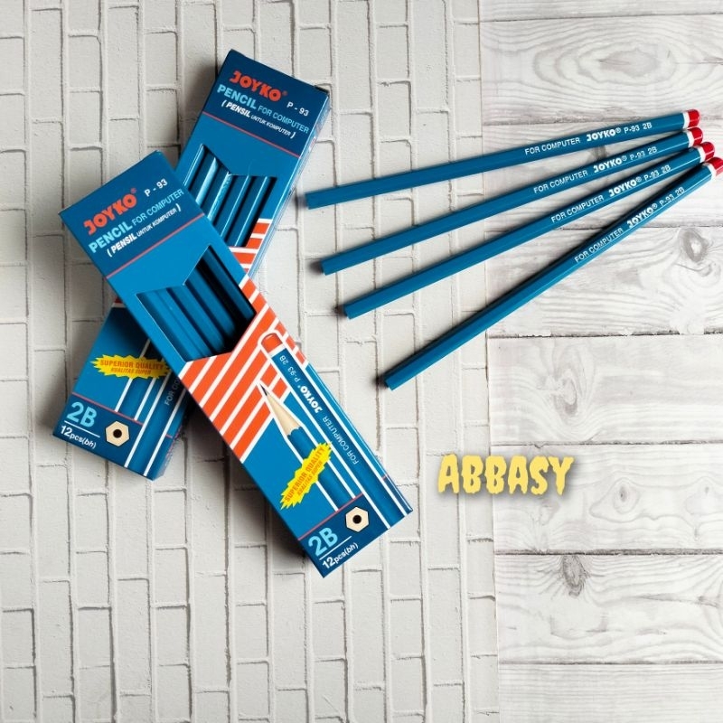 

Pensil Joyko 2B P-93 ( 1 pack isi 12 pcs )