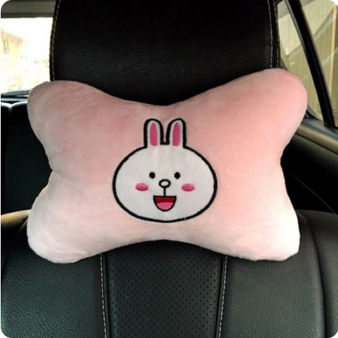 Bantal Sandaran Jok Mobil Import Kepala Leher Headrest Car Set