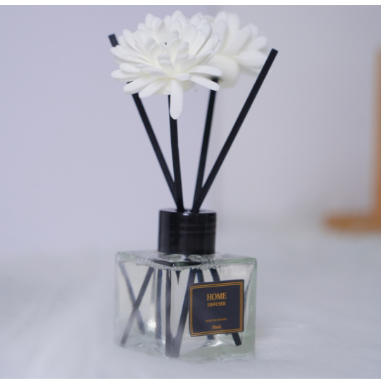 (ALLDIFFUSER) Pengharum Ruangan/Reed Diffuser segi / Reed Diffuser Regular &amp; Refill 100ml