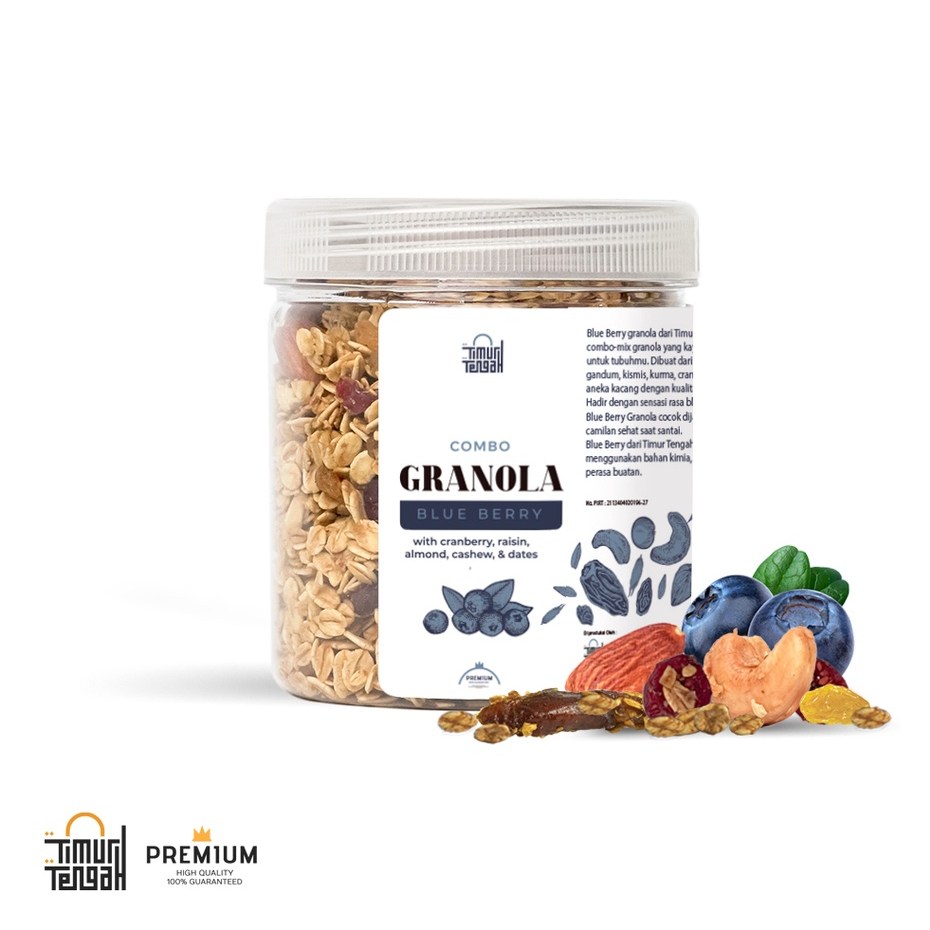 

TIMUR TENGAH - Granola Blueberry 250gr