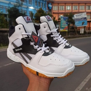 SEPATU PRIA OLAHRAGA// VOLLY TERBARU REEBOK BOOTS / SNEAKERS PRIA KEREN KEKINIAN/ ALAS KAKI KARET VI