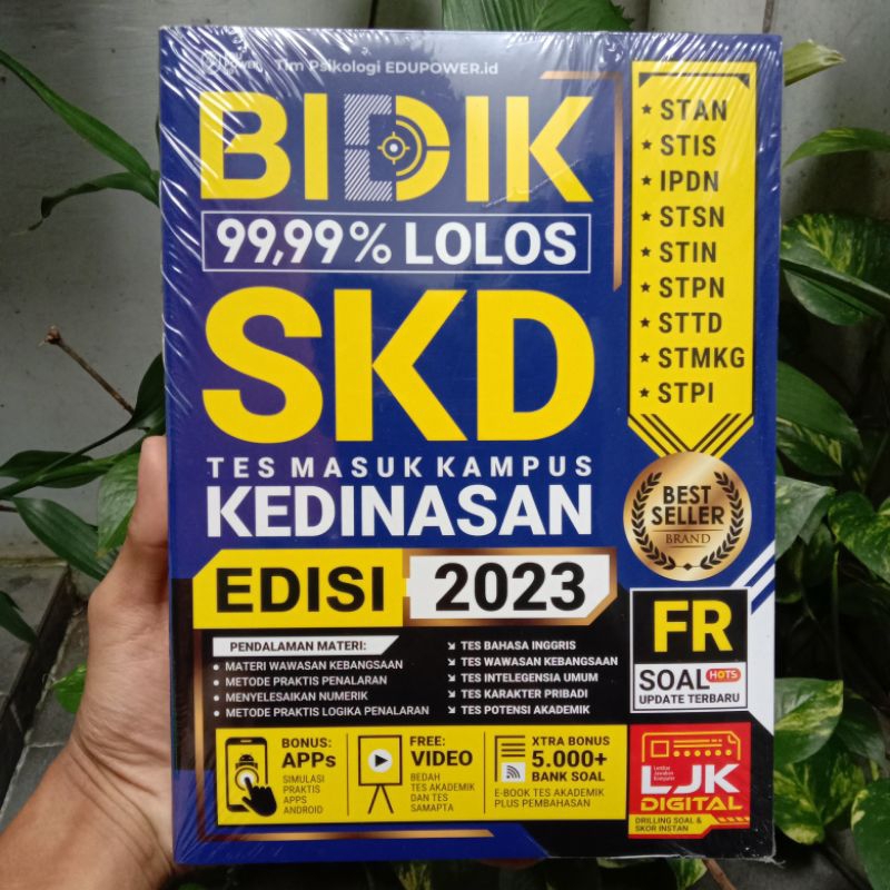 BUKU BIDIK 99,99% LOLOS SKD KEDINASAN 2022-2023 - FORUM EDUKASI