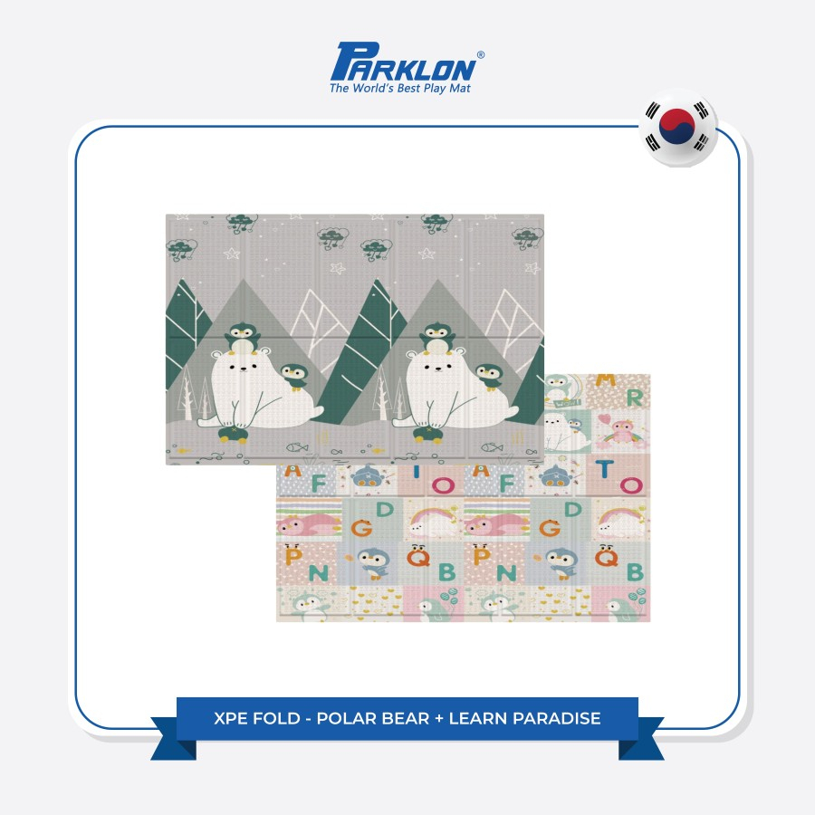 Matras Bayi / Playmat Lipat Anak / Karpet Lipat Bayi / Parklon XPE Fold Playmat - 1.0 cm