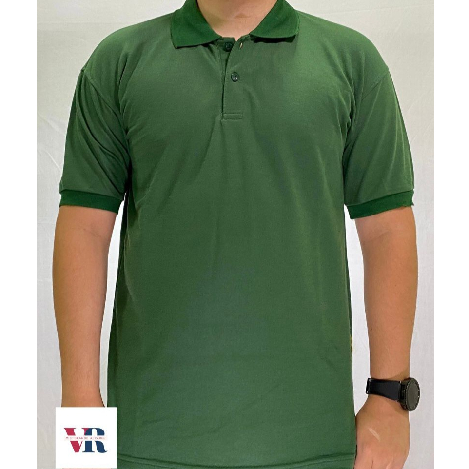 KAOS POLO SHIRT/KAOS KERAH PRIA/KERAH POLOS DEWASA  (B)