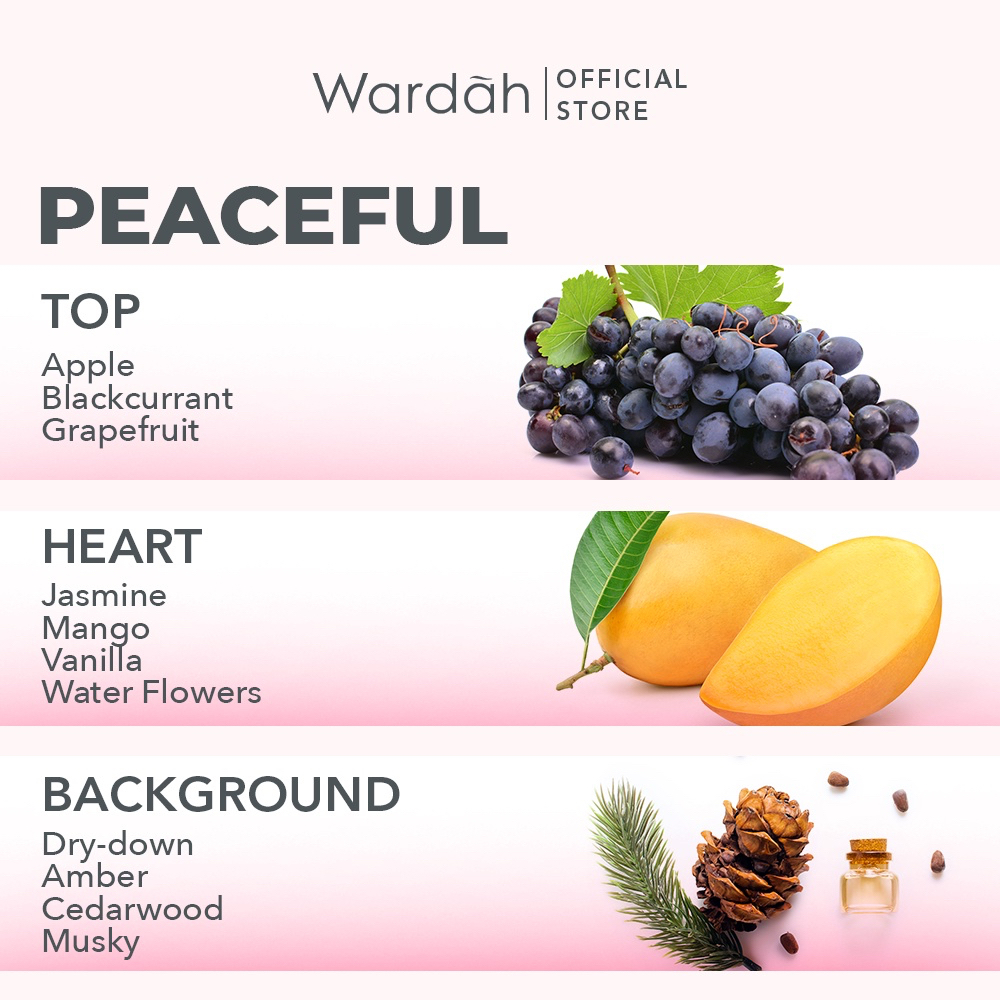 WARDAH Scentsation Body Mist Indonesia / Parfum Wanita 100ml / Bliss Joyful Peaceful Passion Purity / Feminine Elegance / Sweet Sincerity / Harmonious Atmosphere / Energetic Poise / Beauty In Simplicity / Pewangi Harum / Eau De Toillete Parfume EDP EDT