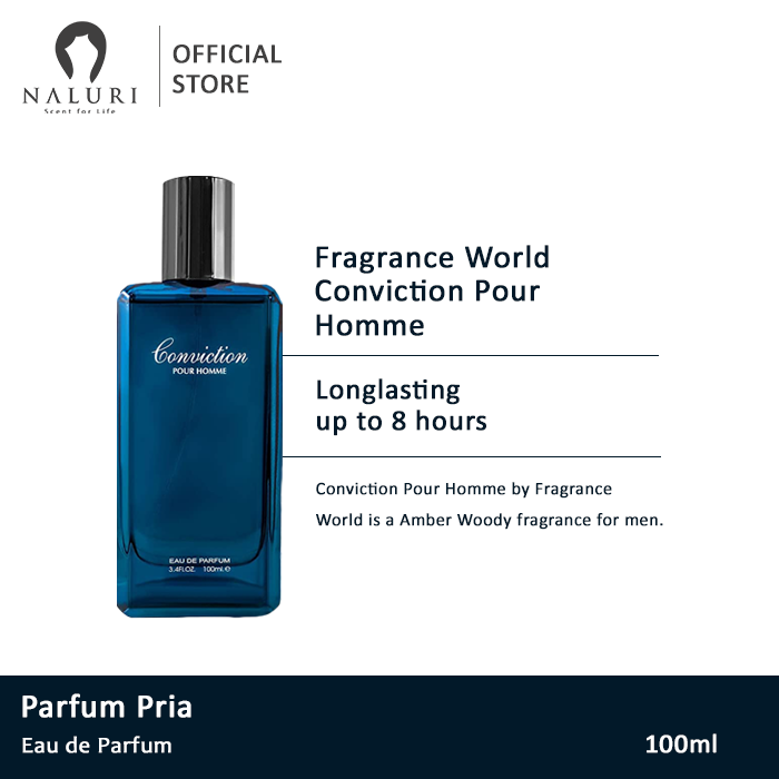 Parfum Fragrance World Conviction Pour Homme EDP 100ml