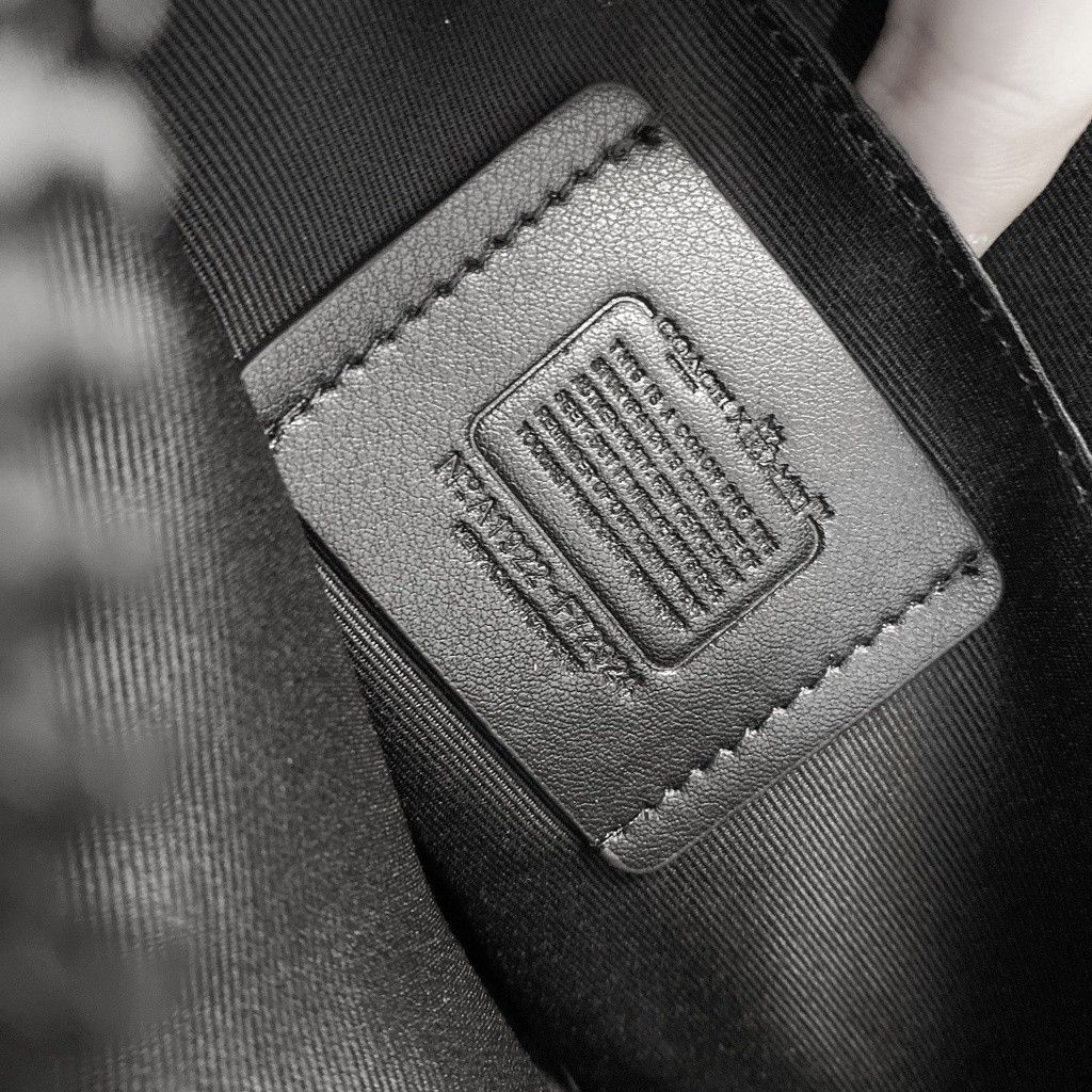 Coach Rivington Belt Man waistbag Bag Signature Canvas With Rexy Tas pinggsng pria F78777 F69303 75591 F75761 F69305 F640345