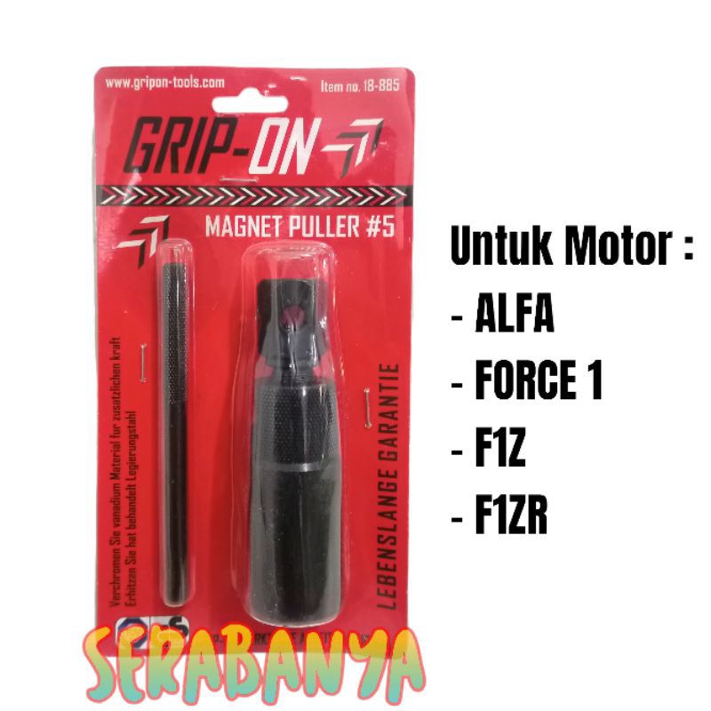 KUNCI TREKER MAGNET YAMAHA FORCE 1/ F1ZR / F1Z / ALFA / FIZR / FIZ | TM#5 TM5 MT#5 | GRIP-ON TRACKER