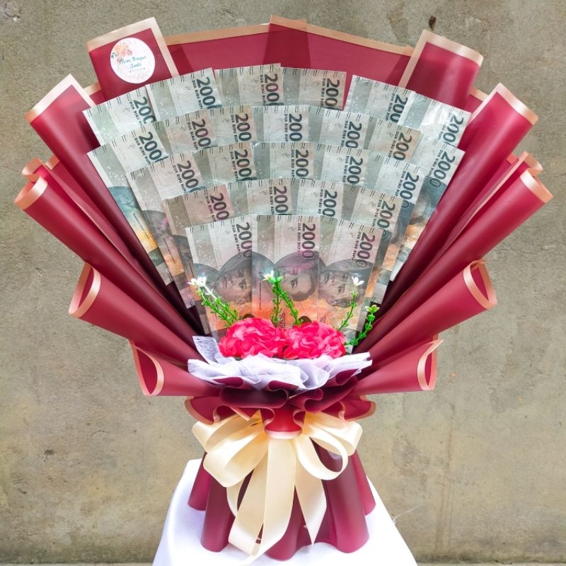 

[FREE PACKING] buket uang / bucket murah / money bouquet / buket wisuda / buket murah