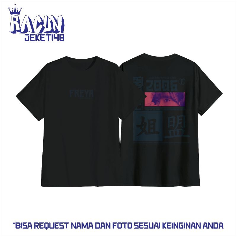T-SHIRT FREYA JKT48 | T-SHIRT CUSTOM FJKT48 FREYA