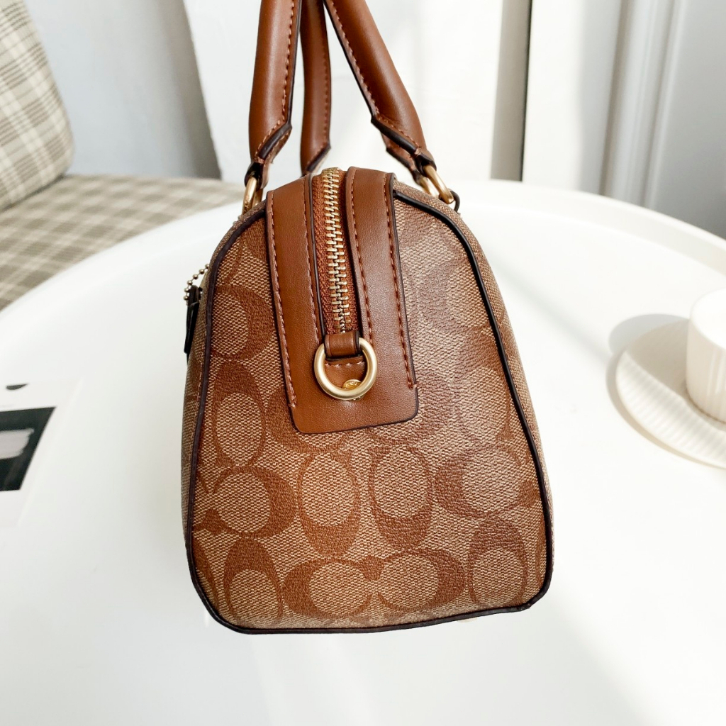 [Instant/Same Day]  83607 coach women boston pellow bag top handle sling bag  ztb