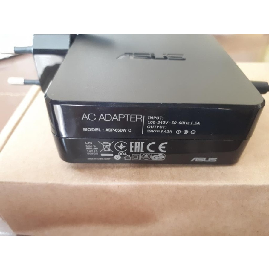 Adaptor Charger Original Asus TP301 TP301LA TP301U TP301UJ 65W 19V 3.42A