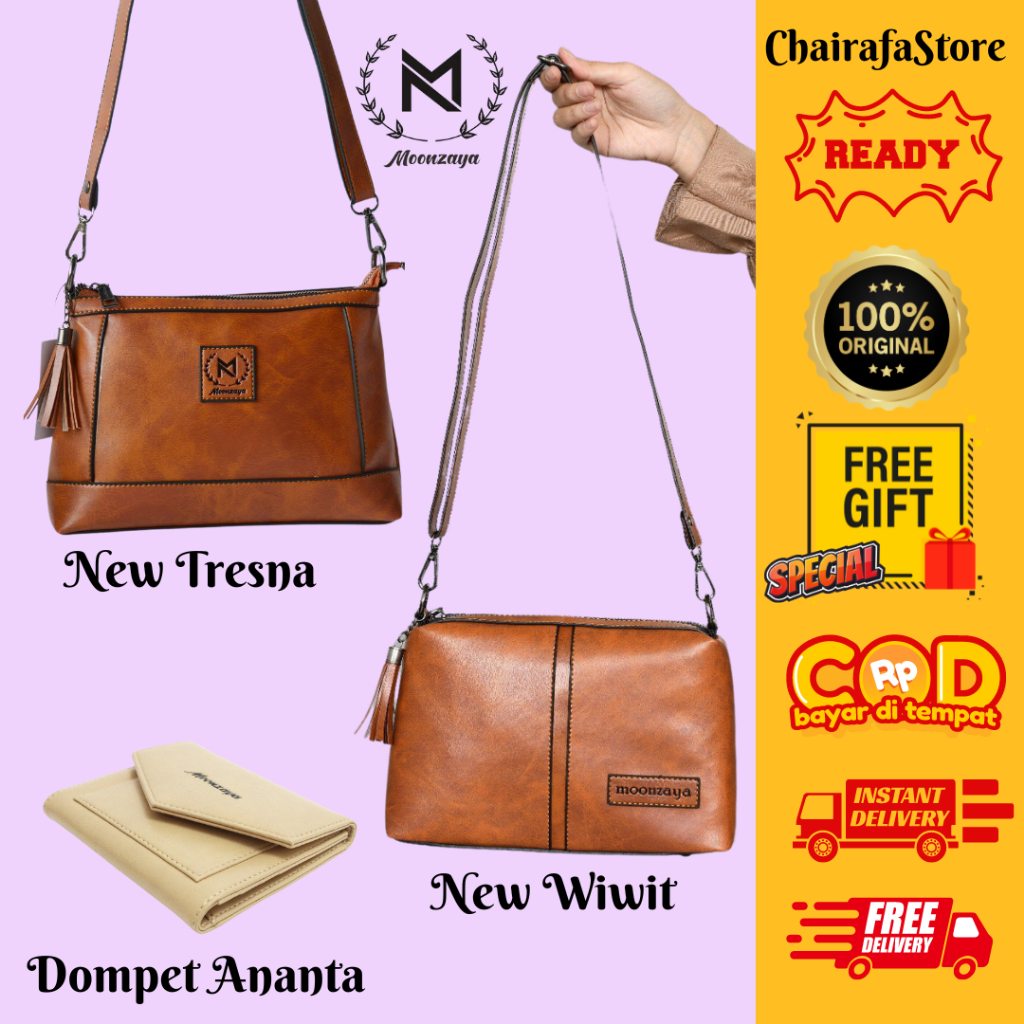 Tas Selempang Dompet Wanita Tresna Wiwit ananta Moonzaya