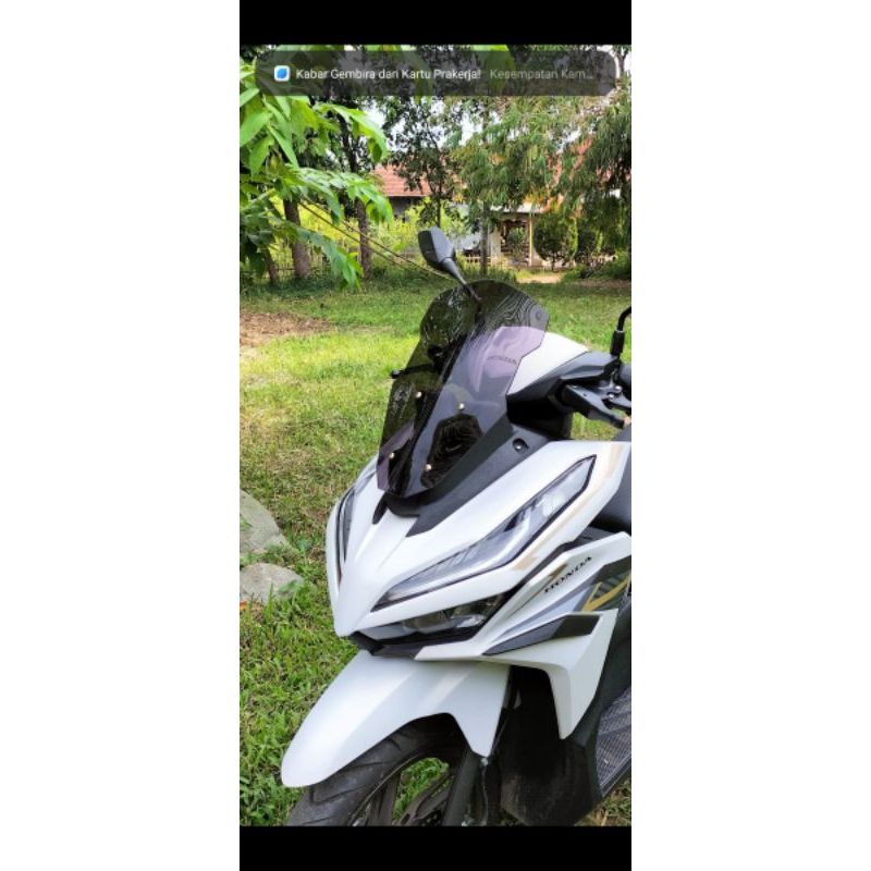 kedok dan visor  Vario 125 new 2023