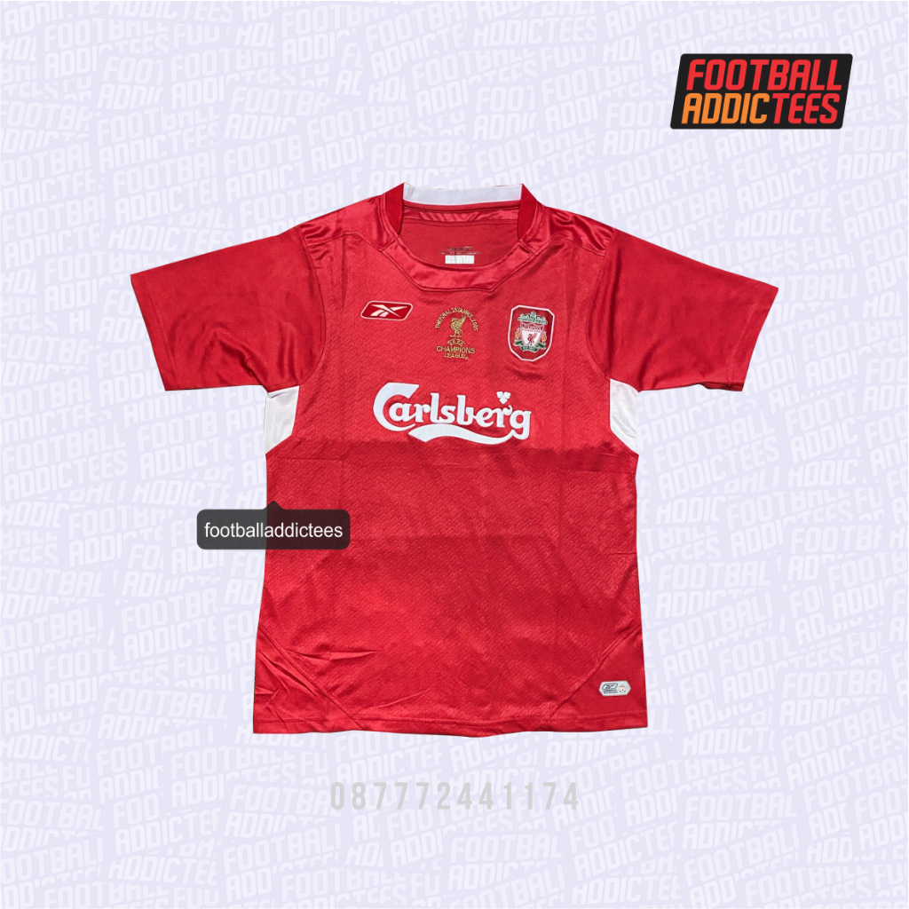 JERSEY RETRO LIVERPOOL HOME FINAL UCL ISTANBUL 2005