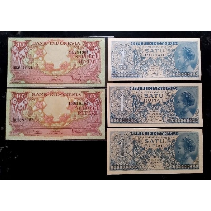 Paket Mahar 23 Rupiah (Uang kuno kertas)