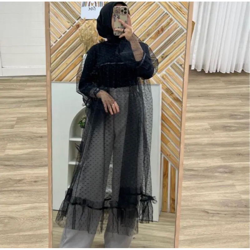 Outer Tile Polkadot - Tunik Polkadot