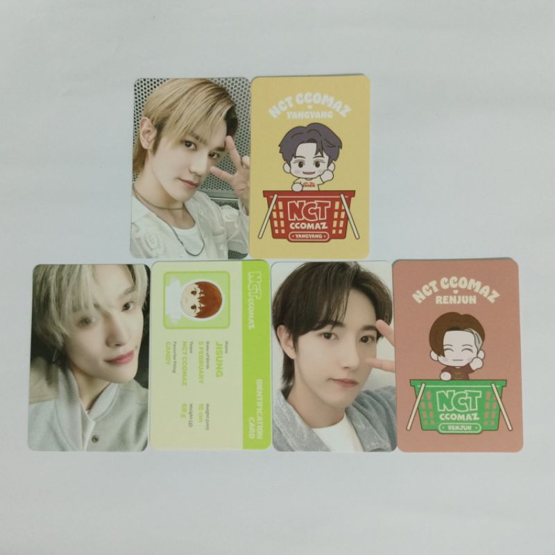 Trading Card NCT CCOMAZ NCT HOME | Taeyong Yangyang Renjun ID Jisung Xiaojun | 127 WAYV DREAM