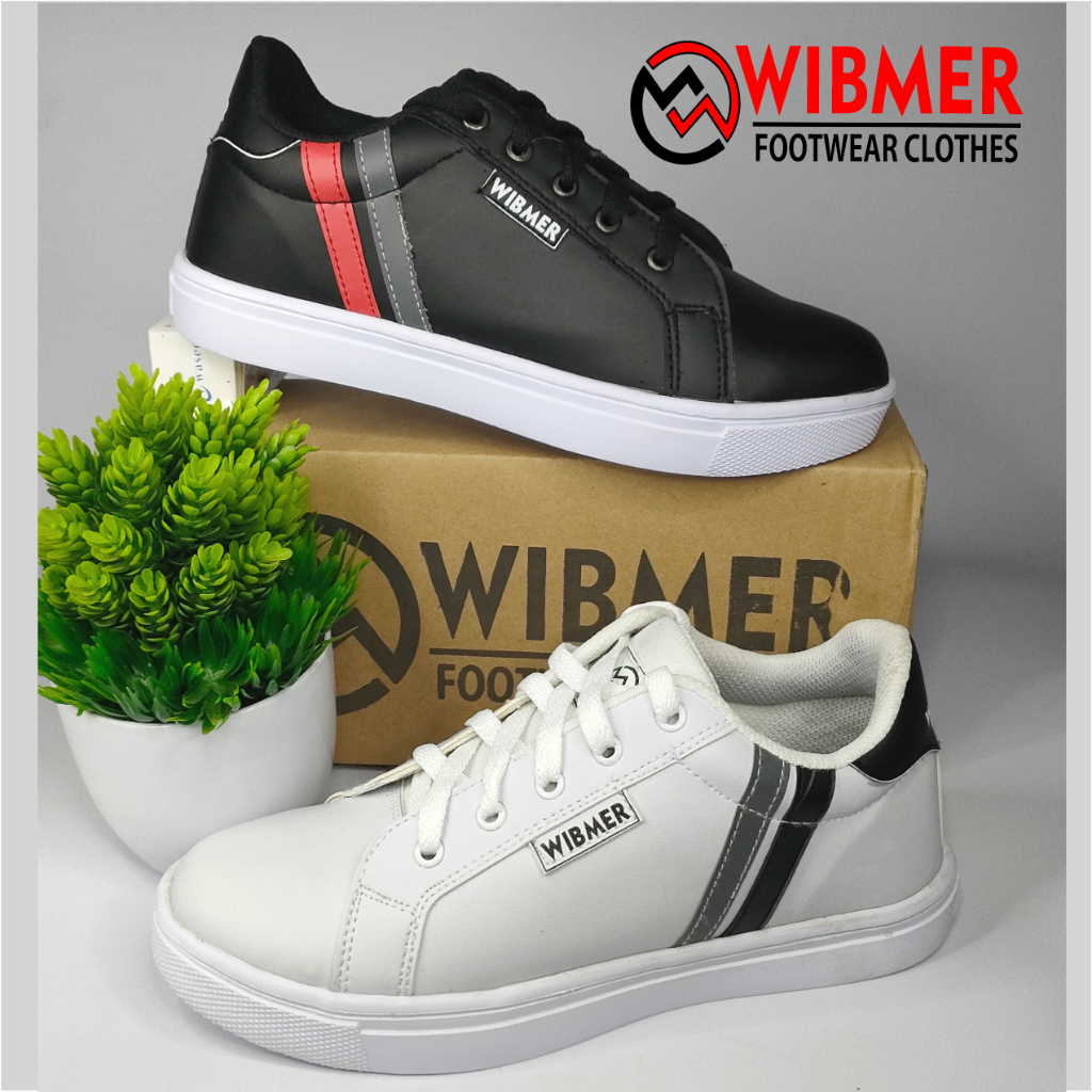 sepatu pylon pria wanita / sepatu sneaker putih / sepatu ringan pria wanita / sepatu hitam putih / sepatu termurah