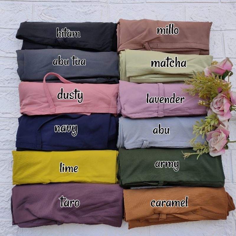 BERGO SHANUM JUMBO / BERGO JERSEY / JILBAB JERSEY / JILBAB JUMBO / KHIMAR SYAR I / JILBAB INSTAN / BERGO TALI