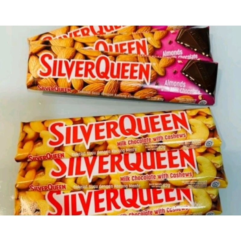 [GROSIR 10] Coklat Silverqueen Cokelat Chocolate Choco 58gr 58 gram