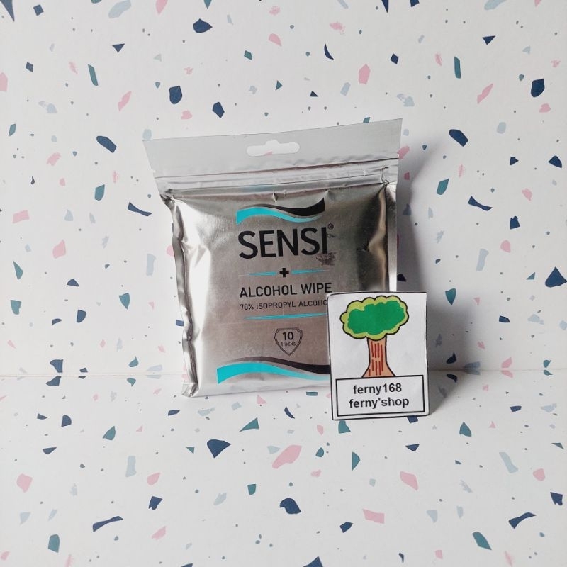 Sensi alcohol wipe sensi alcohol wipes isi 10 pack sensi alkohol wipes
