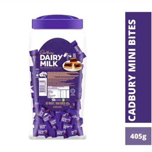 CADBURY DIARY MILK BITES COKLAT SUSU 4.5 GR X 10 PCS