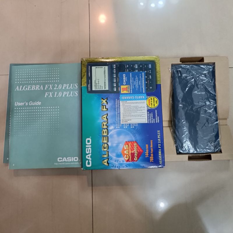 

[PRELOVED] NEGO PRICE!!! Kalkulator Algebra Casio FX 2.0 Plus untuk Jurusan Teknik Kondisi Bagus