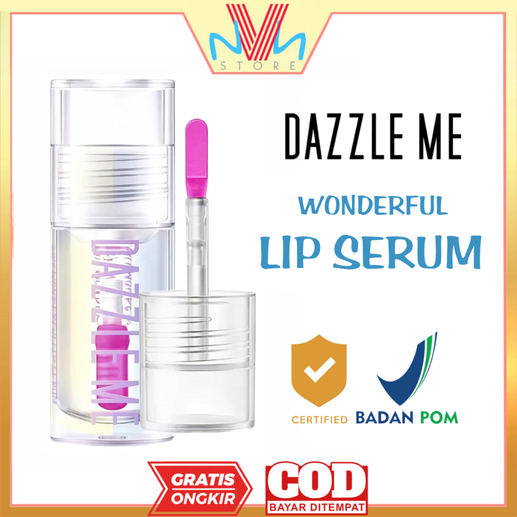 DAZZLE ME WONDERFUL LIP SERUM - LIP SERUM DAZZLE ME MURAH