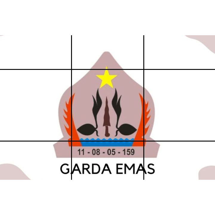 Badge GARDA EMAS (full bordir)