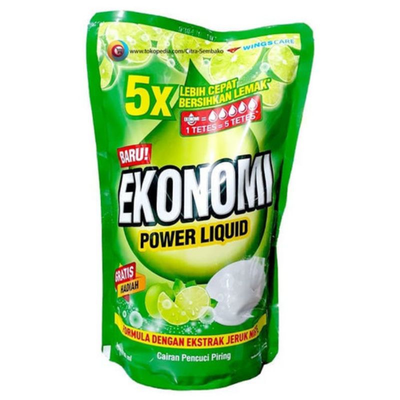 Ekonomi Sabun Cuci Piring/Ekonomi Liquid 755ml