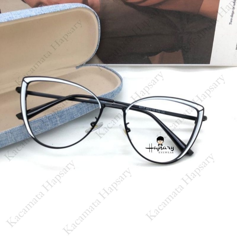 Frame Kacamata Minus Wanita 8217 Antiradiasi Blueray | Anti UV Photocromic &amp; Bluecromic