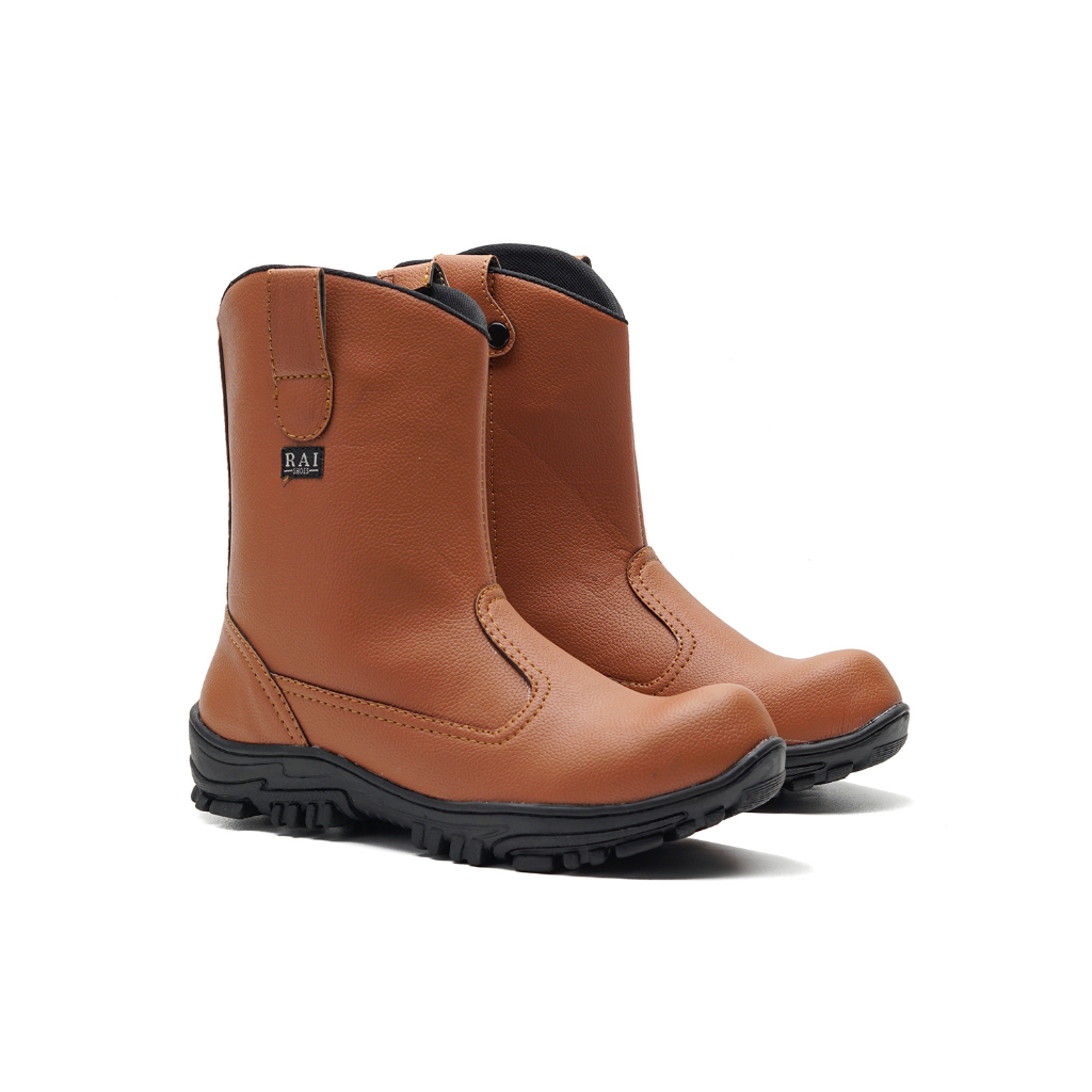 bestpromo sepatu safety king gregor boots ujung besi sepatu proyek industri, shoes safety