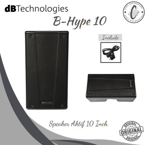 dB Technologies B-Hype 10 Two-Way Speaker Active 10" Original Aktif
