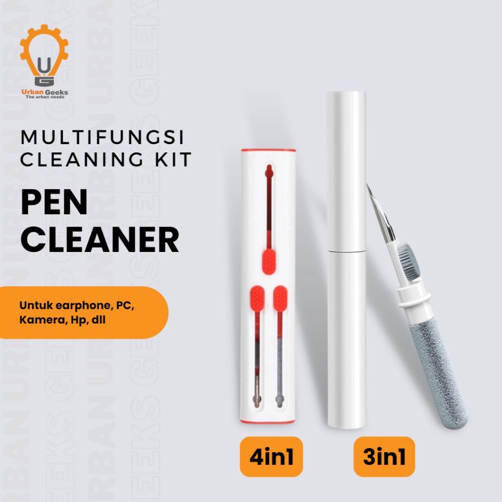 Cleaner Pen 3 in 1 Cleaning Kit  Multifungsi Pembersih Earphone TWS