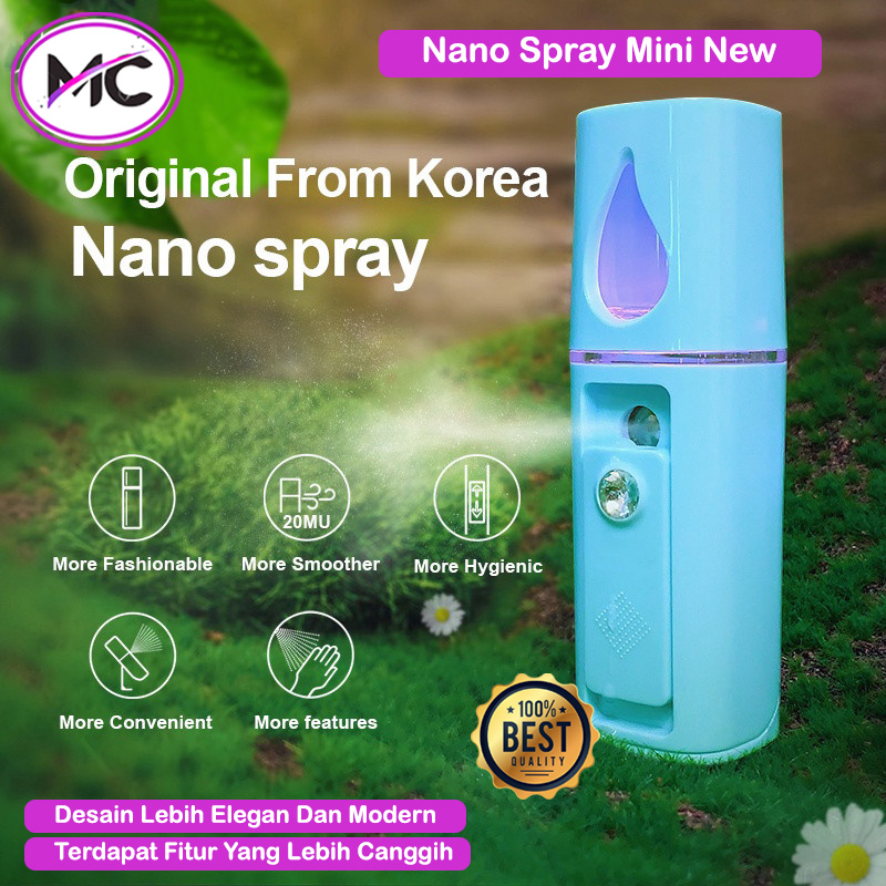 Nano Spray Portable Mini USB Mist Sprayer Pelembab Perawatan Wajah Water Supply Instrument