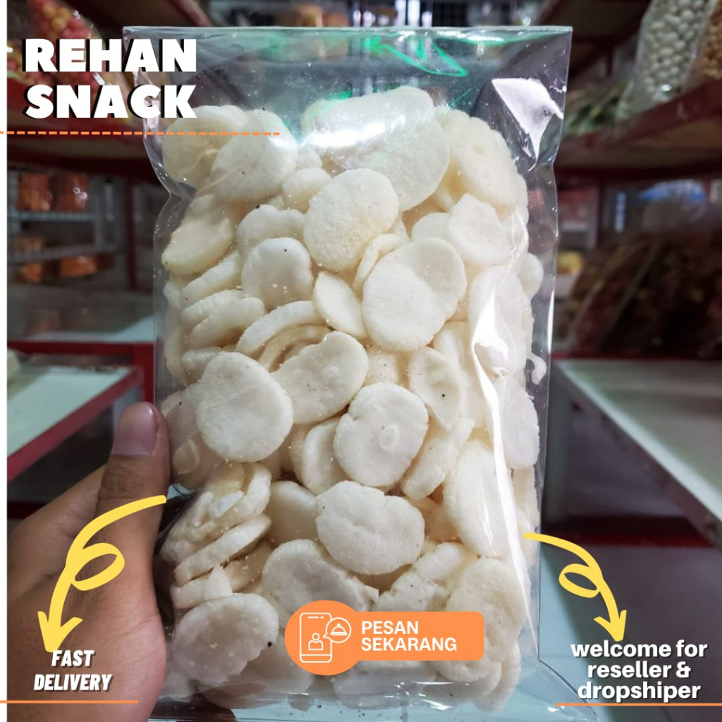 

(COD) KERUPUK KEMPLANG 200gr - KEMPLANG ASLI - REHAN SNACK