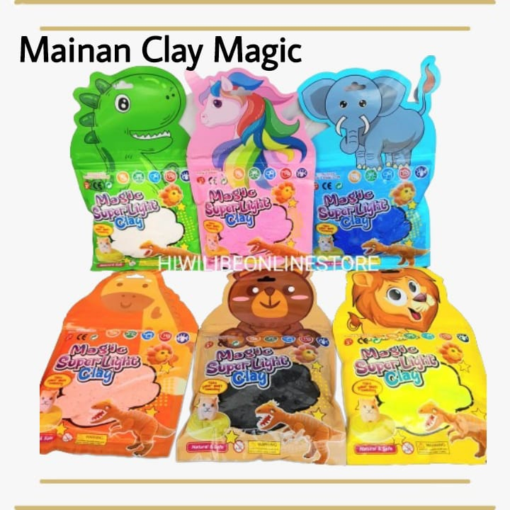 MAINAN ANAK POLYMER CLAY/MAGIC SUPERLIGHT CLAY