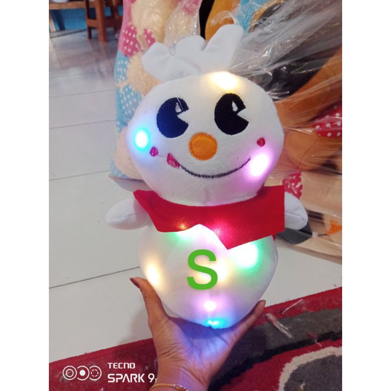 boneka mixue ukuran S viral pake led