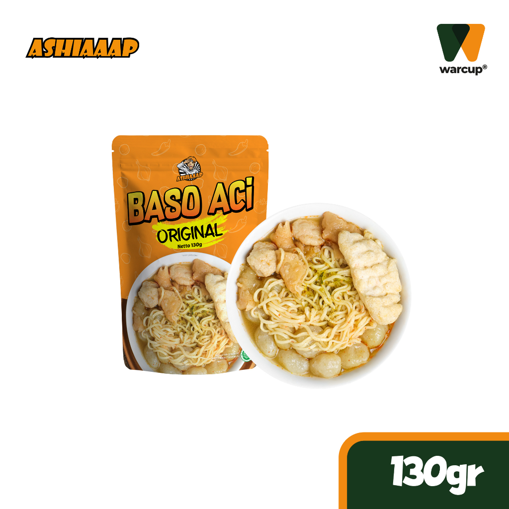 

Ashiaaap - Baso aci original pedas gurih bakso boci ori